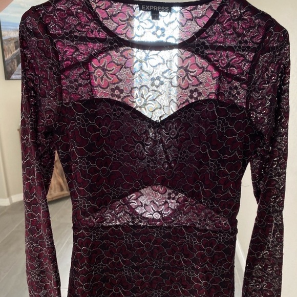 Express Long Sleeve Bodycon Express - Picture 5 of 6